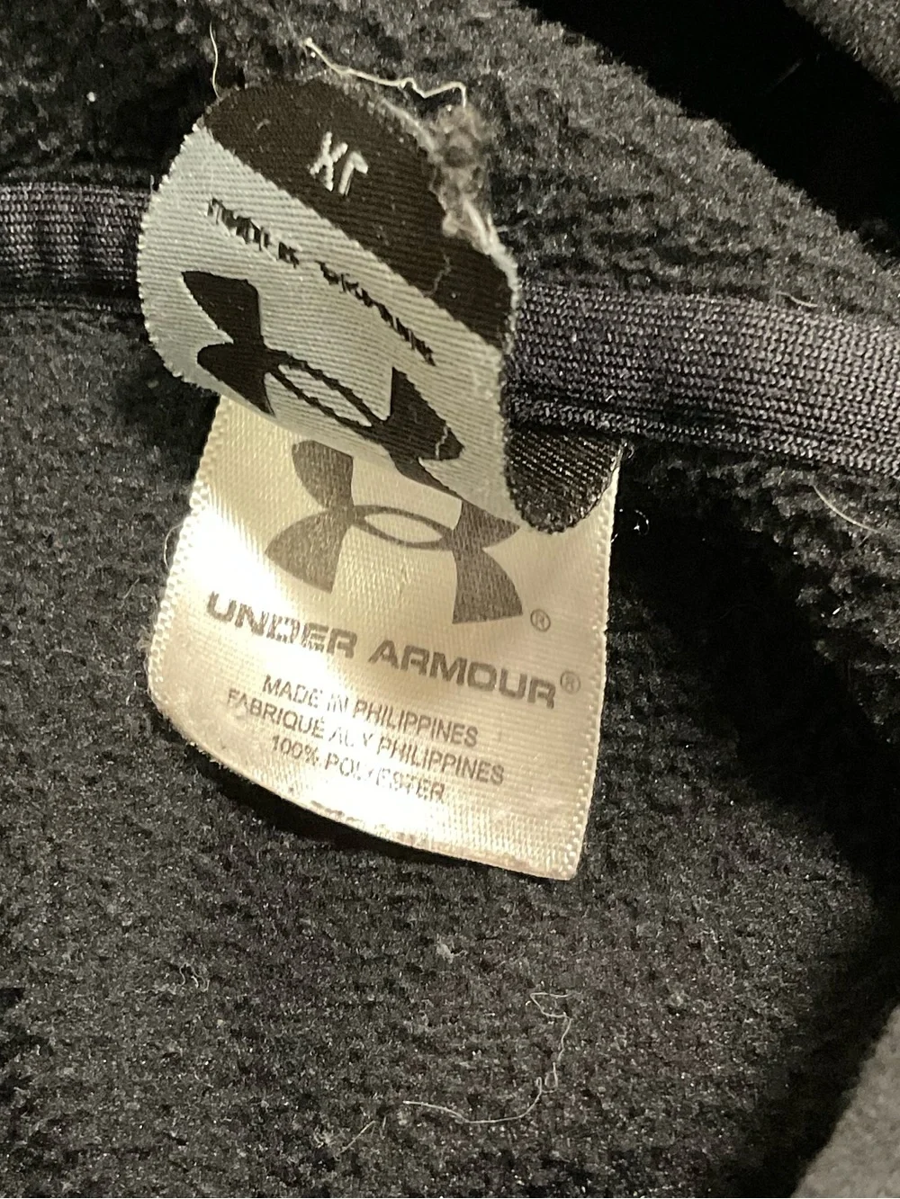 Under Armour Fleece Hoodie size XL.